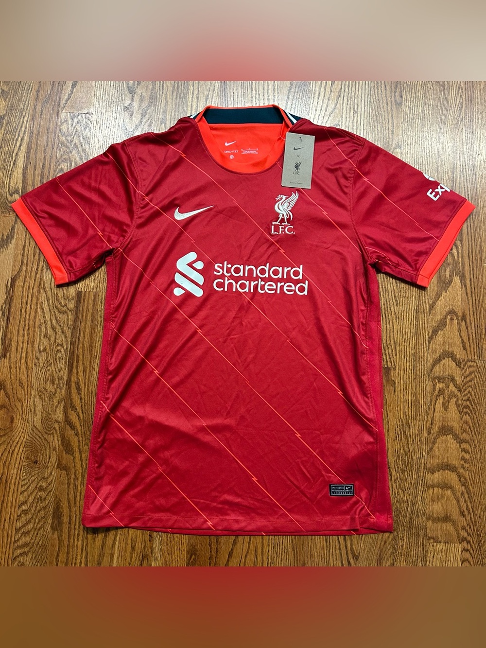 Liverpool Home Football Shirt Nike Soccer Jersey Nike Size M LFC CD0699-100